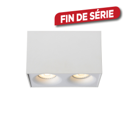 Spot LED Bentoo blanc dimmable GU10 2 x 5 W LUCIDE