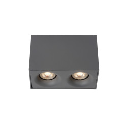 Spot LED Bentoo gris à intensité variable – Éclairage moderne | LUCIDE