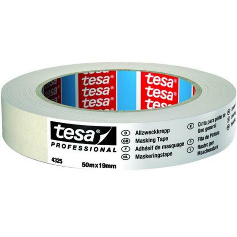 Ruban de masquage Universel Eco 50 m x 38 mm TESA