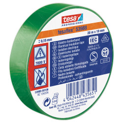 Ruban Isolation Électrique Vert TESA – Sécurité Garantie | TESA