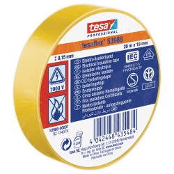 Ruban Isolation Électrique Jaune TESA – Sécurité | TESA