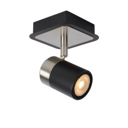 Spot LED Lennert Noir Dimmable – Éclairage Élégant | LUCIDE