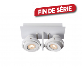 Spot LED Landa blanc dimmable GU10 2 x 5 W LUCIDE