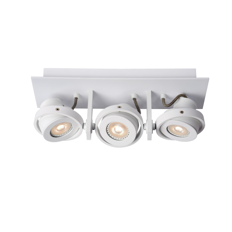 Spot LED Landa blanc dimmable GU10 3 x 5 W LUCIDE