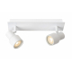 Spot LED Sirene blanc dimmable GU10 2 x 5 W LUCIDE