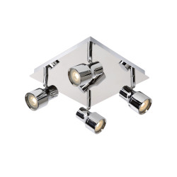Spot LED Sirene Chrome Dimmable – Éclairage Élégant | LUCIDE