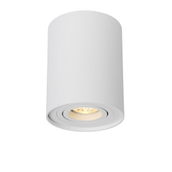Spot Tube Blanc GU10 Dimmable 35W – Éclairage Élégant | LUCIDE