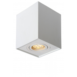 Spot Tube blanc dimmable GU10 42 W LUCIDE