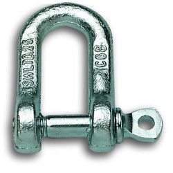 Manille droite 26mm acier zingué – Fixation robuste | CHAPUIS

