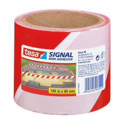 Ruban de balisage TESA non adhésif 100m – Sécurité visible | TESA