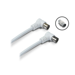 Prolongateur TV coudé 5m – Connexion Facile | METRONIC