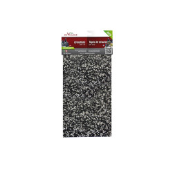 Tapis en gravier blanc/noir 30 x 14 cm – Déco village | MY VILLAGE