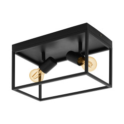 Plafonnier Silentina E27 2 x 40 W EGLO
