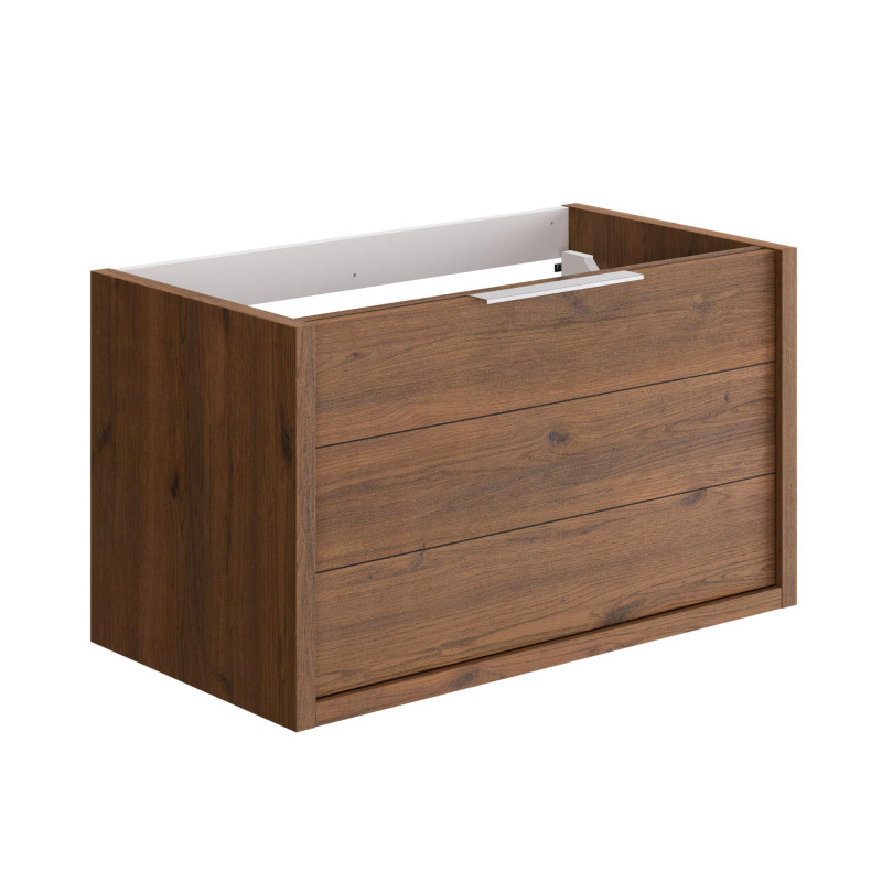 Meuble de salle de bain Sorento 80 cm 2 tiroirs ALLIBERT