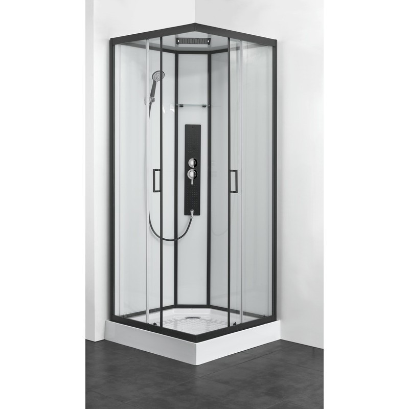 Cabine de douche Uyuni carré 90 x 90 x 225 cm ALLIBERT