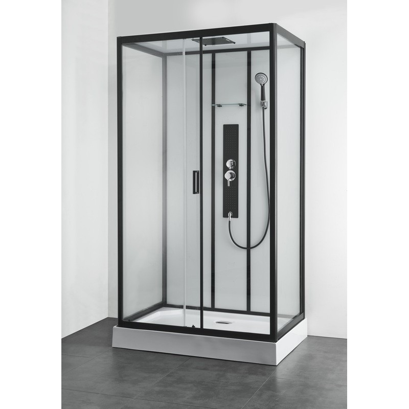 Cabine de douche Uyuni rectangle 120 x 80 x 225 cm ALLIBERT