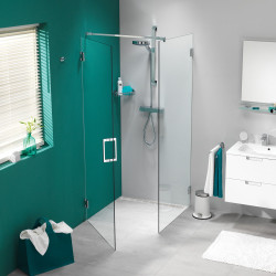 Porte de douche pivotante Get Wet IAM 90x200cm – Étanchéité | SEALSKIN Porte de douche pivotante Get Wet IAM 90x200cm – Étanchéité | SEALSKIN