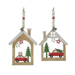 Maisonnette en bois à suspendre – Déco féerique

