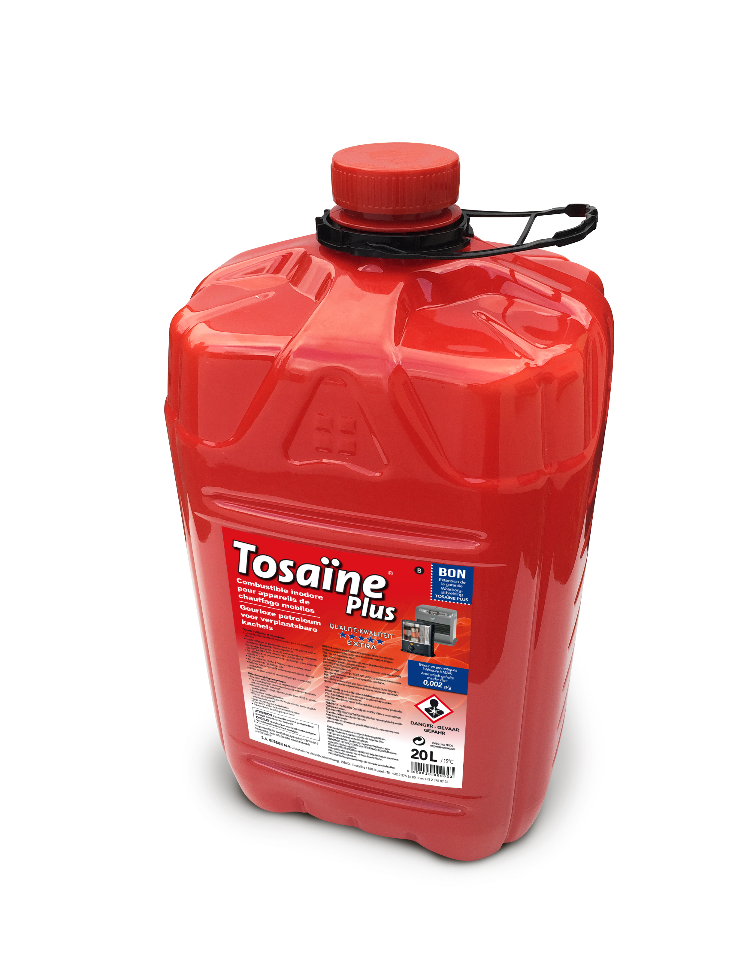 Pétrole Tosaïne pour poêle d'appoint à mèches ou à laser