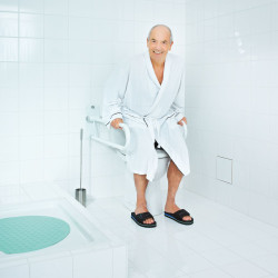 Barre d'appui WC 76 cm – Sécurité et confort | RIDDER
