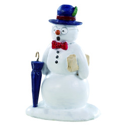 Figurine Bonhomme de Neige LEMAX – Déco Noël Magique

