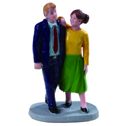 Figurine couple qui se promène LEMAX – Décoration village | LEMAX

