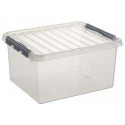 Boîte de rangement et couvercle à clips Box Q-line | SUNWARE