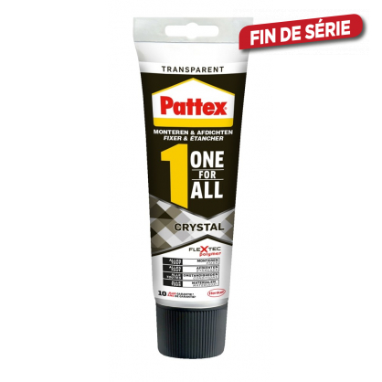 Mastic de fixation One For ALL Crystal 90 gr PATTEX