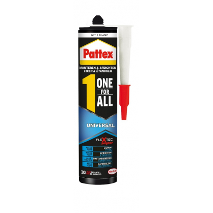 Mastic de fixation One for ALL Universal blanc 390 gr PATTEX