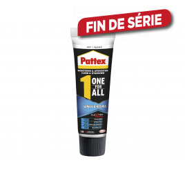 Mastic de fixation One for ALL Universal blanc 123 gr PATTEX