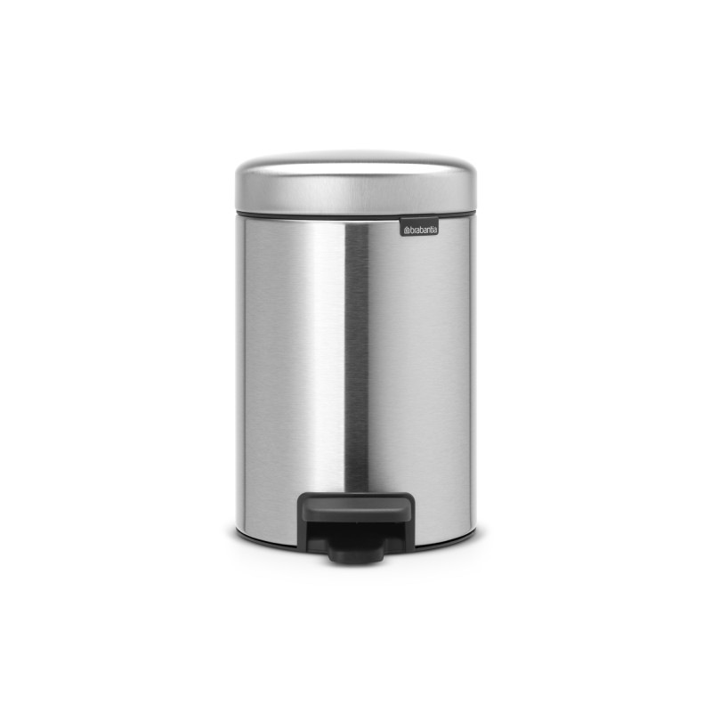 Poubelle à pédale NewIcon argent mat 3 L BRABANTIA