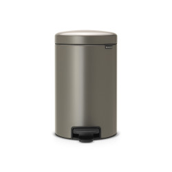 Poubelle à pédale NewIcon platine 12 L BRABANTIA