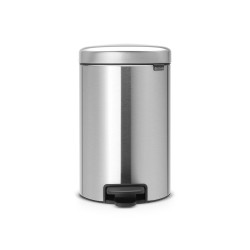 Poubelle à pédale NewIcon argent mat 12 L BRABANTIA