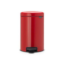 Poubelle à pédale NewIcon rouge passion 12 L BRABANTIA