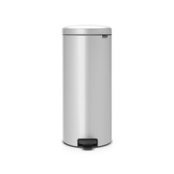 Poubelle à pédale NewIcon gris métallique 30 L BRABANTIA