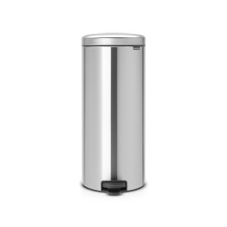 Poubelle à pédale NewIcon argent mat 30 L BRABANTIA