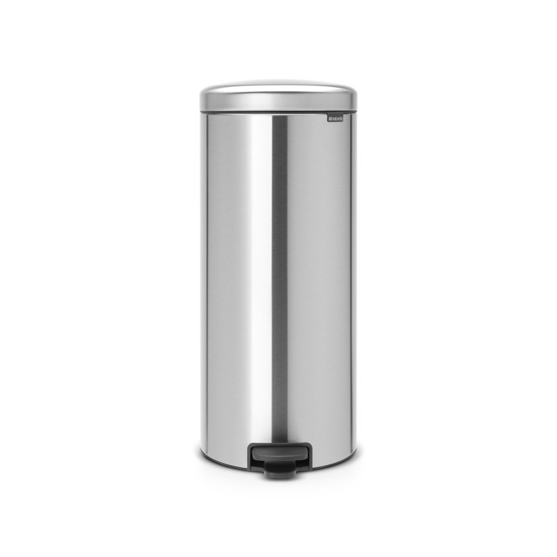 Poubelle à pédale NewIcon argent mat 30 L BRABANTIA