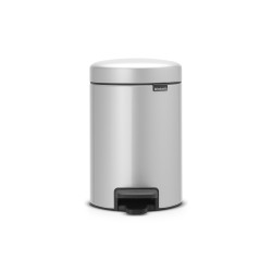 Poubelle à pédale NewIcon gris métallique 3 L BRABANTIA