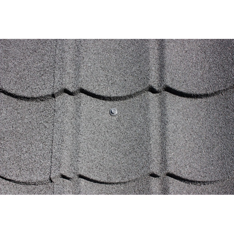 Panneau tuile modulaire anthracite Easy-tuile | IKO Panneau tuile modulaire anthracite Easy-tuile | IKO