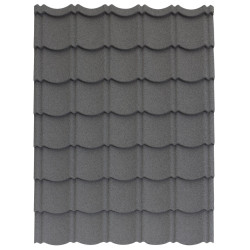 Panneau tuile modulaire anthracite Easy-tuile 113 x 86 cm IKO