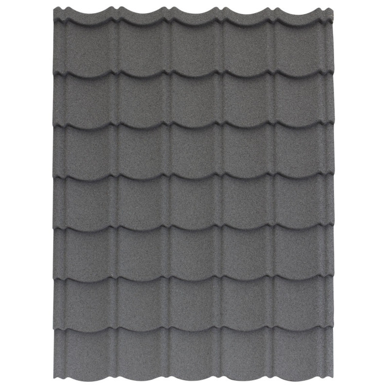 Panneau tuile modulaire anthracite Easy-tuile 113 x 86 cm IKO