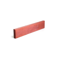 Bordure rouge 100 x 20 x 6 cm