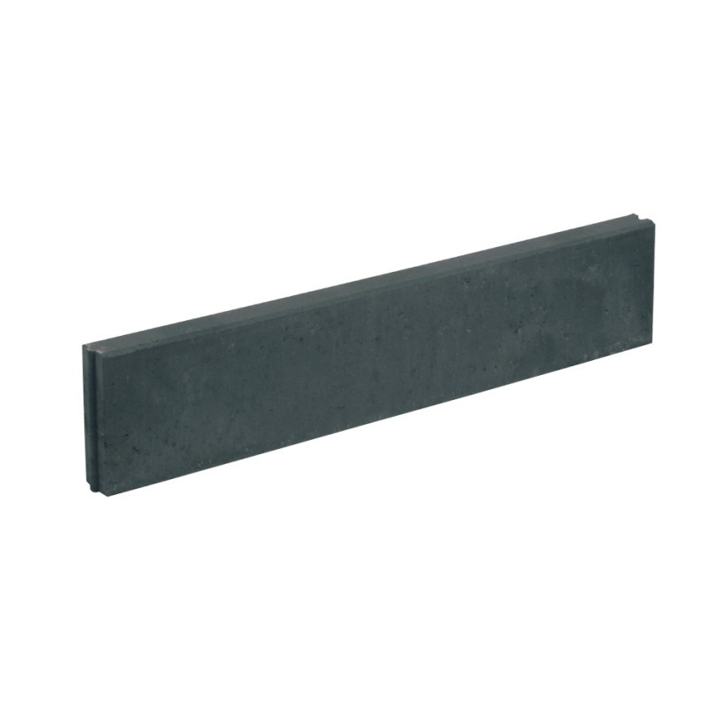 Bordure noire 100 x 20 x 6 cm