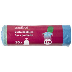 Set de sacs poubelle 120 L 10 pièces CASIBEL