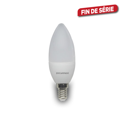 Ampoule LED flamme E14 5 W 470 lm blanc chaud 4 pièces SYLVANIA