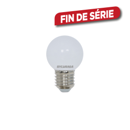 Ampoule LED Boule E27 1 W 100 lm blanc froid SYLVANIA