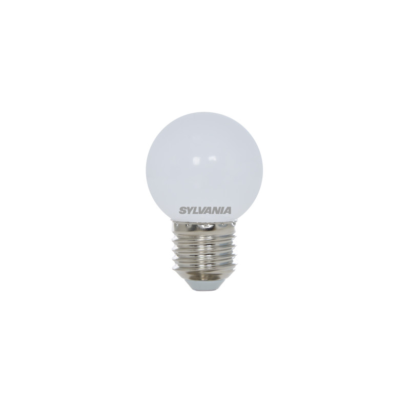 Ampoule LED Boule E27 1 W 100 lm blanc froid SYLVANIA