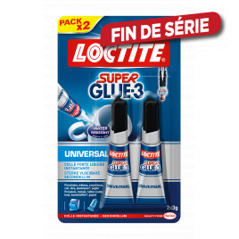 Super glue universal 2 x 3 gr SUPER GLUE 3