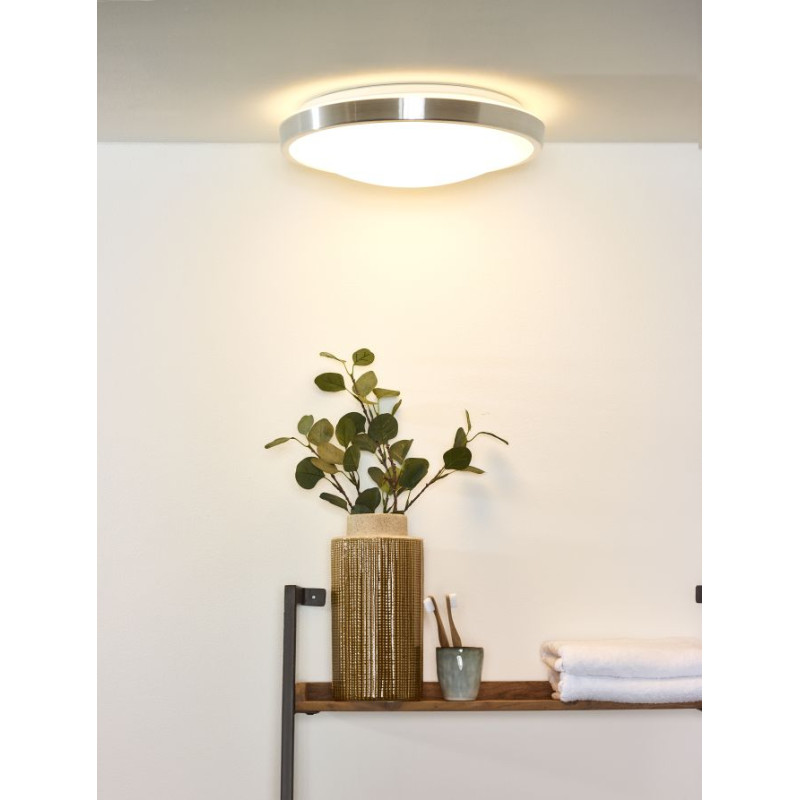 Plafonnier LED Casper Salle de Bain – Dimmable 24W | LUCIDE
 Plafonnier LED Casper Salle de Bain – Dimmable 24W | LUCIDE