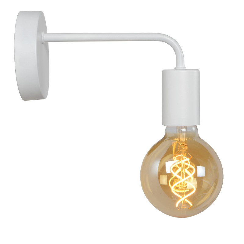 Applique Scott blanche dimmable E27 40 W LUCIDE